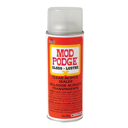 Mod Podge Clear Acrylic Sealer Gloss Mod Podge Clear Acrylic Sealer Gloss